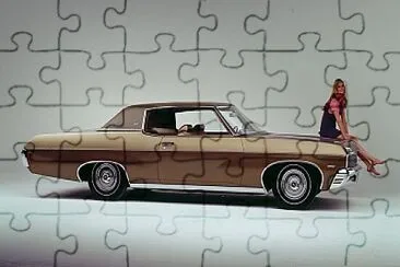 1970 Chevrolet Impala promotional photo jigsaw puzzle