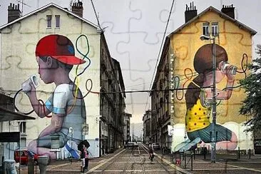 Uma arte urbana bem daora