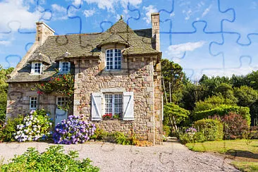 Casa de piedra jigsaw puzzle