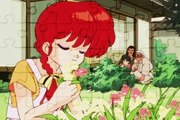 פאזל של ranma se comporta como mujer ranma 1/2