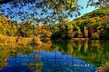 Autumn in Hokkaido jigsaw puzzle