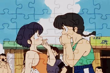 akane cree que ranma se enamoro de ella ranma 1/2 jigsaw puzzle