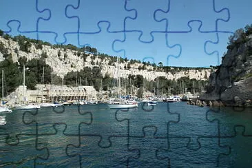 calanque cassis jigsaw puzzle