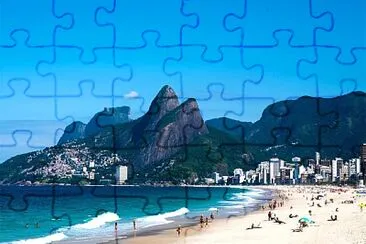 Ipanema BrÃ©sil jigsaw puzzle