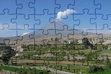 VOLCÃN MISTI jigsaw puzzle