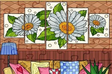 colorido jigsaw puzzle