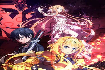 Sword art online Alicization jigsaw puzzle