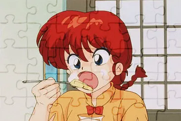 ranma prueba un mantecado ranma 1/2 jigsaw puzzle