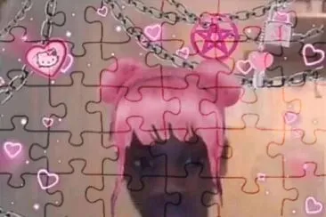 emo princess jigsaw puzzle