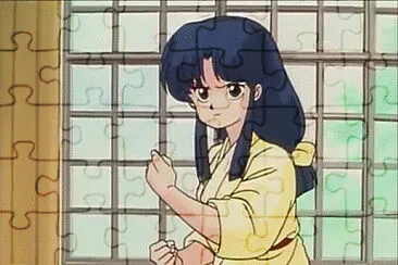 akane decide atacar a ranma ranma 1/2 jigsaw puzzle