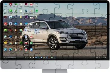 monitor jigsaw puzzle
