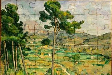 CÃ©zanne montagne ste Victoire jigsaw puzzle