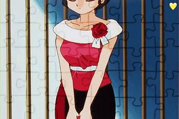 פאזל של akane lista para su cita con ranma ranma 1/2