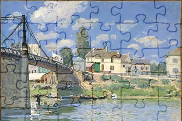 Sisley Seine et pont