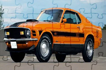 1970 Ford Mustang Mach I jigsaw puzzle