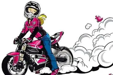 Menina motoqueira jigsaw puzzle