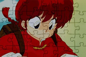 פאזל של ranma mujer ranma 1/2