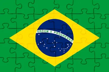 פאזל של Brazilian Flag