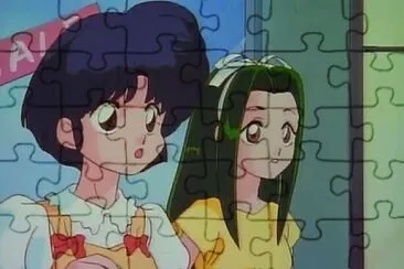 akane y la princesa ori ranma 1/2 jigsaw puzzle