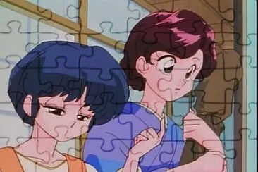 פאזל של akane y nodoka la mama de ranma ranma 1/2