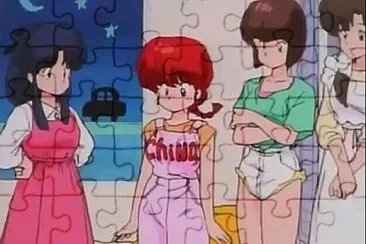 ranma usando la ropa de akane ranma 1/2