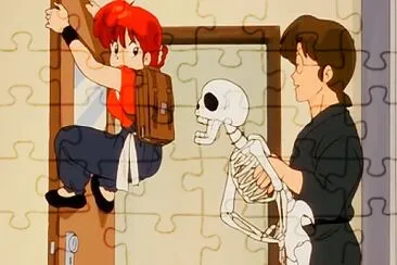 el doctor tofu asusta a ranma mujer ranma 1/2