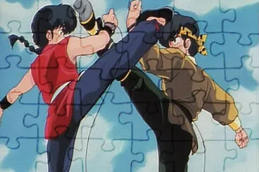 la pelea entre ryoga y ranma ranma 1/2