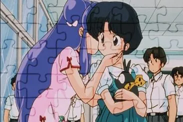 shamppo le da el beso a akane ranma 1/2