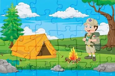 campamento jigsaw puzzle