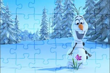 Olaf jigsaw puzzle