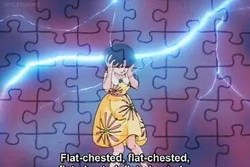 akane escucha mucho los insultos de ranma jigsaw puzzle