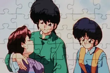 ranma carga a su mama ranma 1/2 jigsaw puzzle