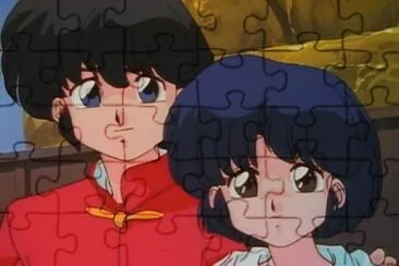 פאזל של ranma y akane apunto de casarse ranma 1/2