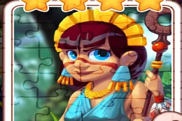 פאזל של Jogo princesa asteca