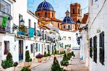 Altea-Alicante jigsaw puzzle