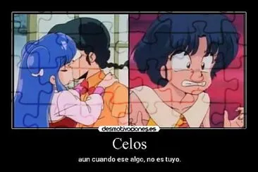 פאזל של shamppo besa a ranma y akane se pone celosa