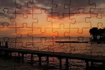 Tramonto sul lago di Garda1 jigsaw puzzle