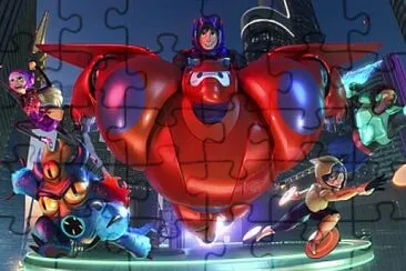 פאזל של Big hero 6