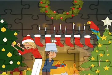 פאזל של How many are there? Christmas Scene