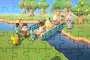 animal crossing jigsaw puzzle