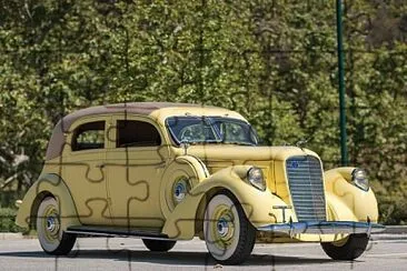 1937 Lincoln K V-12 Sedan. jigsaw puzzle