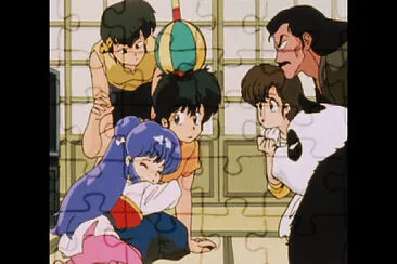 shamppo abraza a ranma enfrente de todos ranma 1/2