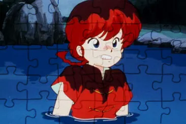 ranma fue arrojado al agua por su papa ranma 1/2