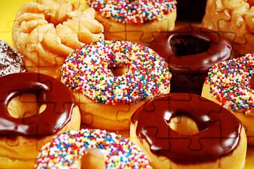 Donut challenge jigsaw puzzle