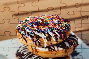 Donut challenge jigsaw puzzle