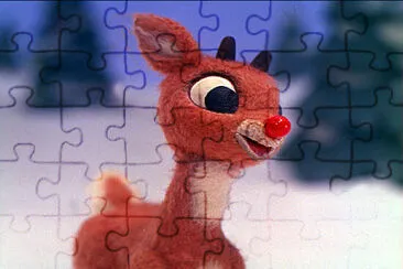 Rudolph The red nose reeinder jigsaw puzzle