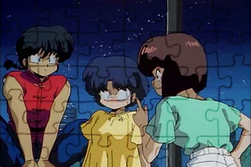 nabiki se rie de akane enfrente de ranma ranma 1/2