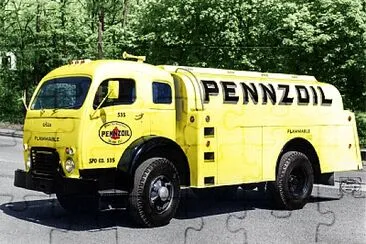 1948 White 3000 series truck - Pennzoil jigsaw puzzle