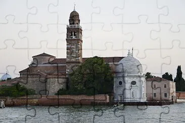 Italy, Italie, Venezia, San Michele Island