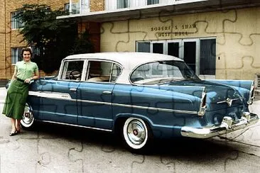 1957 Hudson Hornet Super Sedan jigsaw puzzle